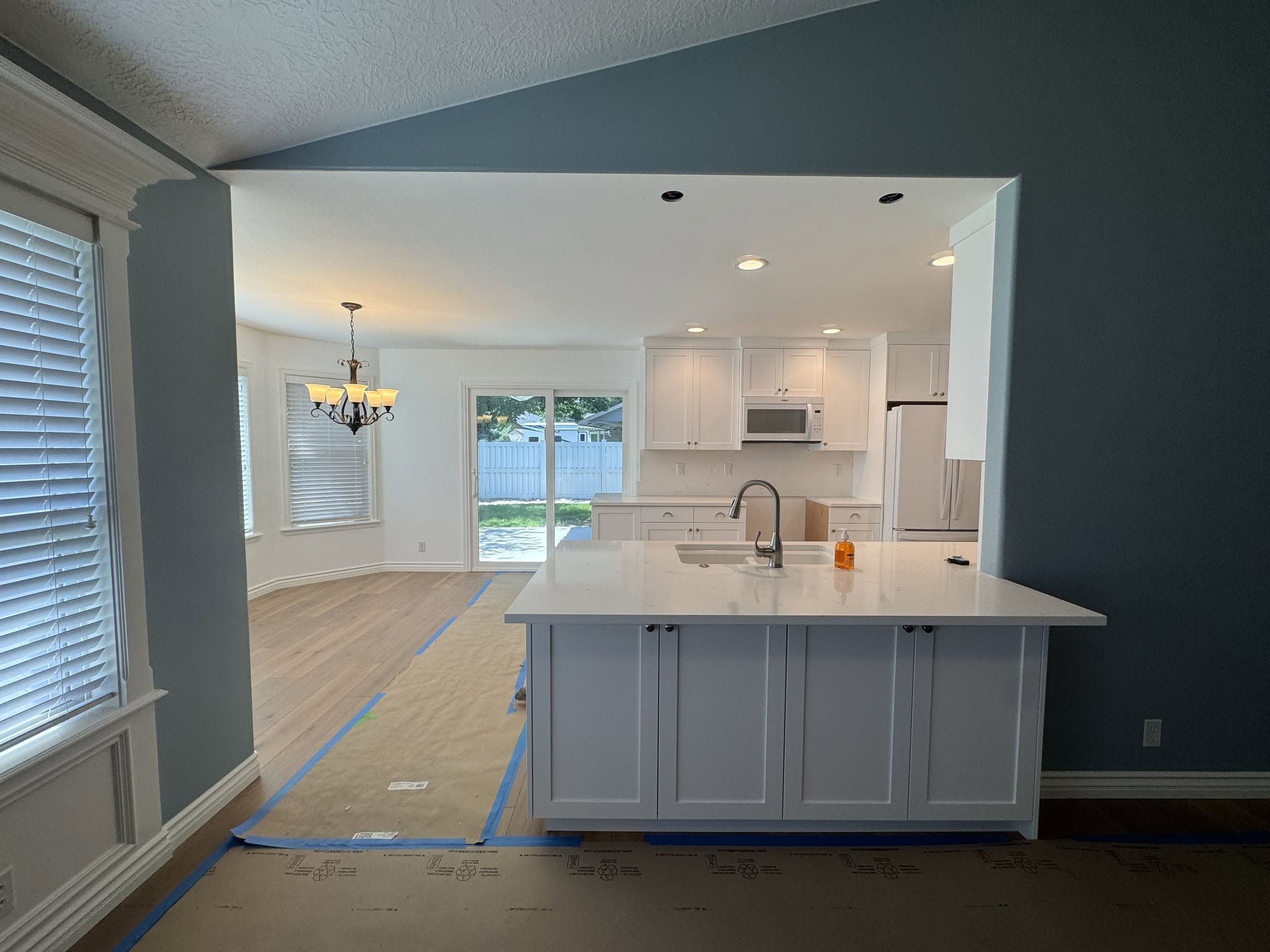 After: remodeled layout